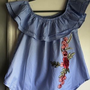 Off the shoulder top